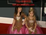 Little Ellen princesses at Grammy Awards 2012