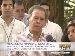 Arria: Este es el primer paso que nos va a llevar a rescatar nuestro paíso