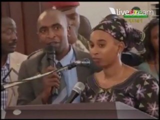 Rencontre d'Alpha Condé et des jeunes de Bambeto