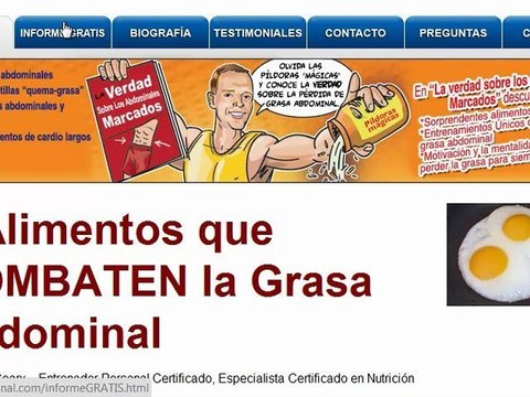 Perder Grasa Abdominal | Quitar Grasa Abdominal | Reducir Grasa Abdominal
