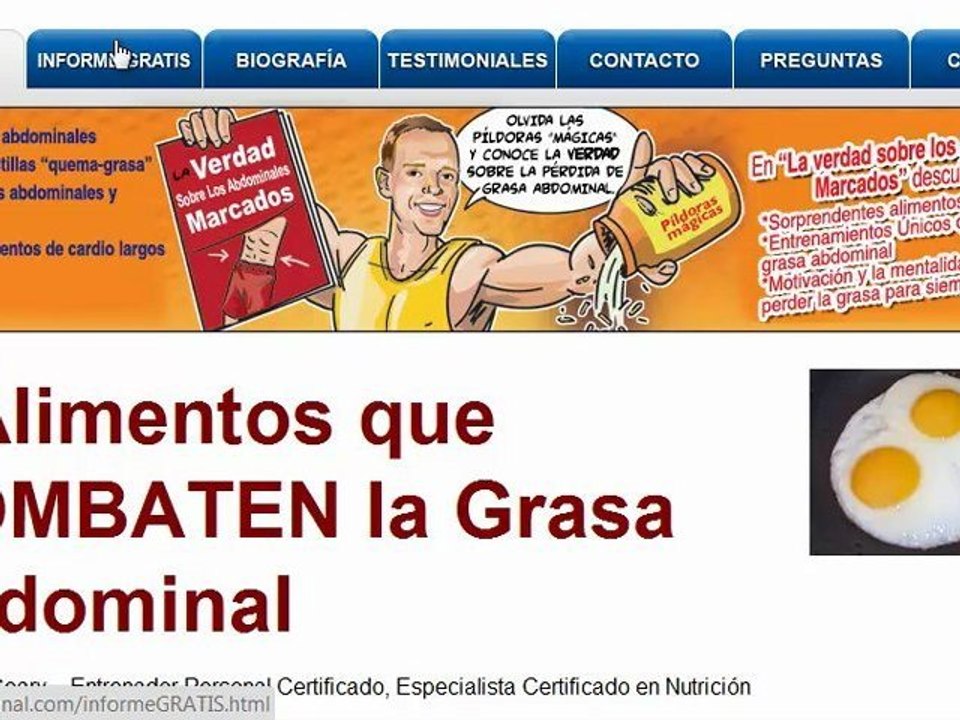 Perder Grasa Abdominal | Quitar Grasa Abdominal | Reducir Grasa Abdominal