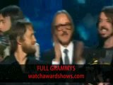Foo Fighters acceptance speech Grammy Awards 2012