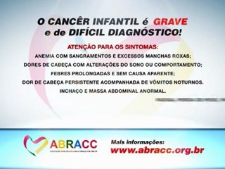 Descargar video: Os Primeiros Sinais do Câncer Infantil