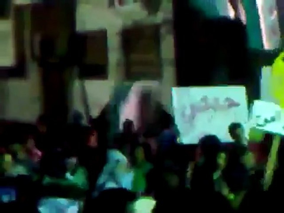 فري برس   دمشق حي برزة مسائية رائعة 12 2 2012