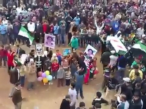 فري برس درعا البلد تشييع الشهيدة الطفلة أسيل الجبر نداء استغاثة بالعرب لإيقاف المجازر بحق الأطفال 12 2 2012