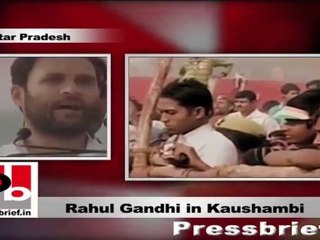 Rahul Gandhi in Kaushambi: My intention is clear so won’t make promises