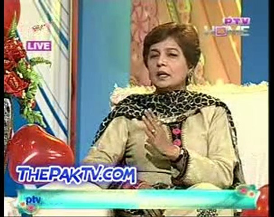 Noor Morning Show By PTV Home - 13th February 2012 --Prt 3