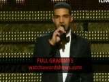 Drake presents Nicki Minaj Grammys 2012