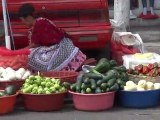 Guatemala: Le marché de Quetzaltenango.