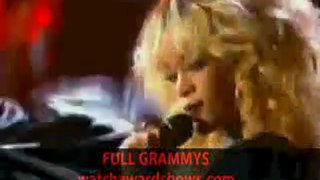 Rihanna and Coldplay Grammys 2012 Rihanna screws up