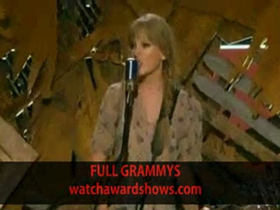 Taylor Swift Mean Grammys 2012 performance