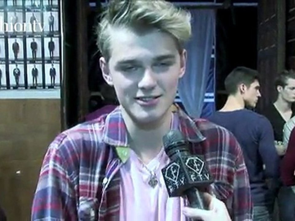 Christian Lacroix Backstage, Paris Men's FW Fall 2012 | FTV