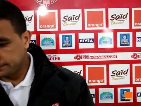 النجم الرياضي الساحلي 0-0 الاتحاد المنستيري : تصريحات اللاعبين