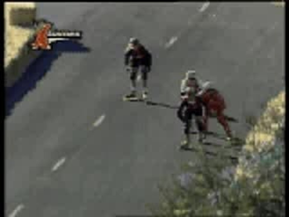 Funny- rollerblade accident!
