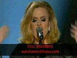 Adele after voice operation Grammy Awards 2012 performance HD 54th Grammys