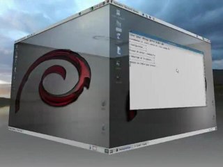 Cube 3D de Compiz Fusion