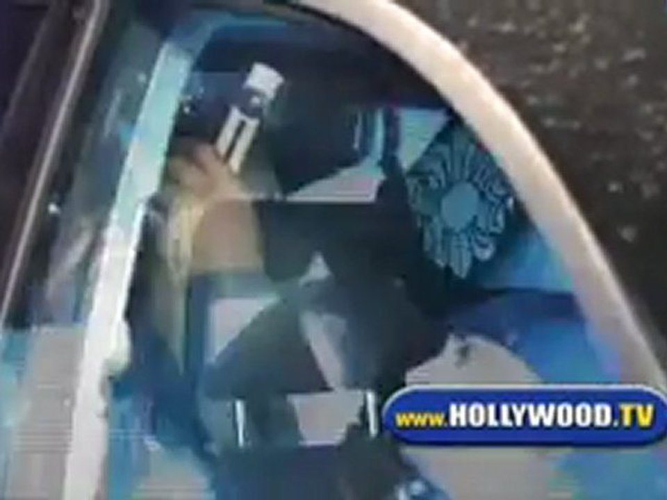 lindsay Lohan Leaving Matsuhisa