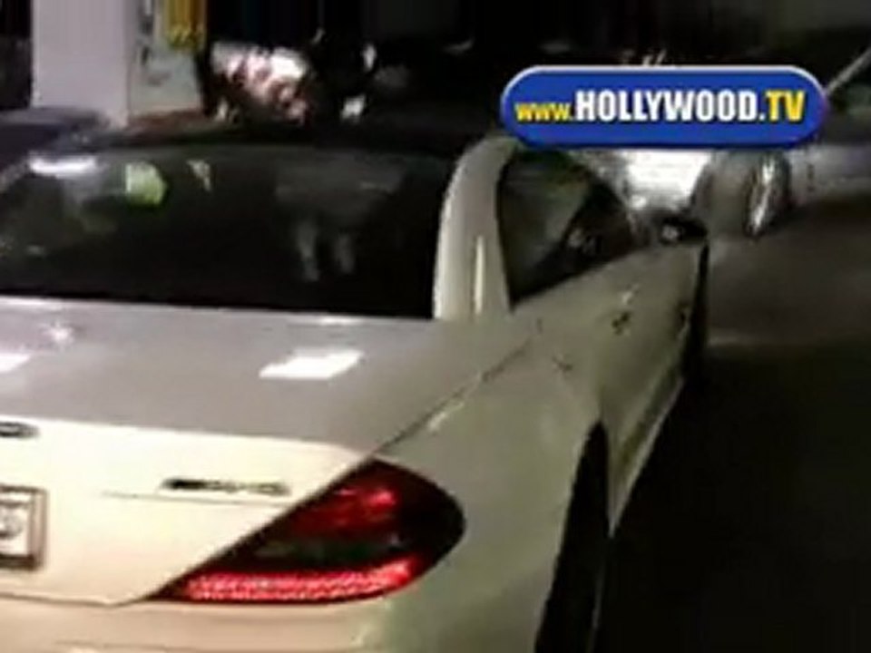 Britney Spears at Gas Station and Peninsula Hotel