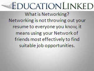Networking for Graduate Jobs