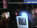 Sharon Stone Leaving STK.