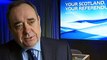 Alex Salmond on the Scottish independence referendum