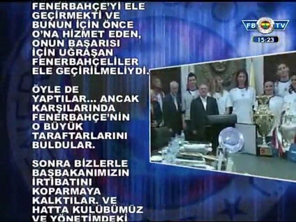 FBTV - 13 Şubat 2012 Gündem Aziz Yıldırım'ın Basın Açıklaması