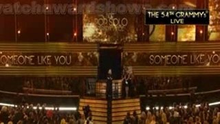 Grammy Awards 2012 _ Adele wins the best pop solo performance for _Someone Like You._-1