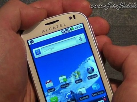 Alcatel 990 Chrome - Demo Antennagate