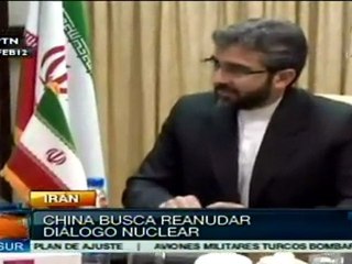 China visita Irán para reanudar diálogo nuclear