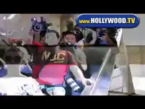 Britney Spears Arrives At LAX