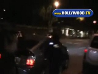 Cameron Diaz On Her Cell Phone Leaves Madeo