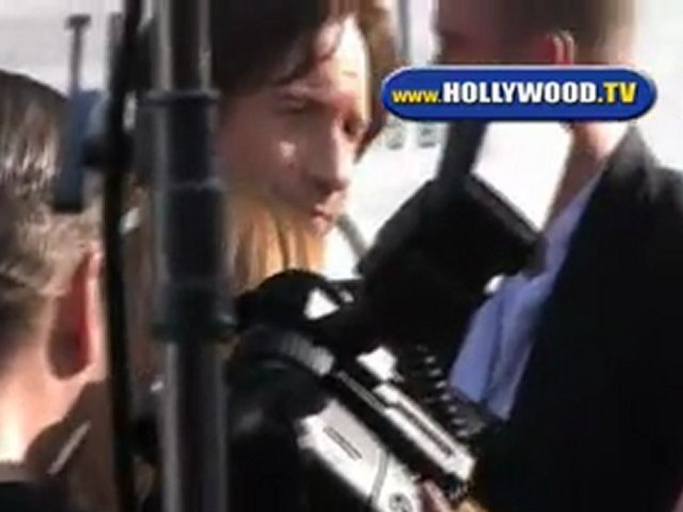 David Duchovny And Gillian Anderson - X Files Premiere