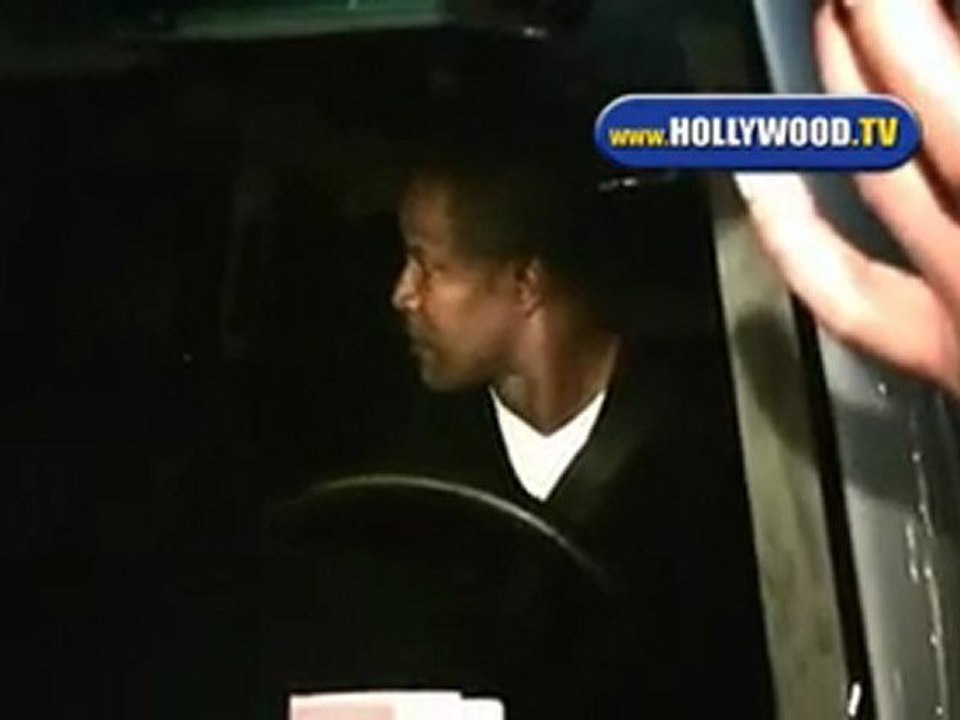 Jamie Foxx Leaves Mr Chows