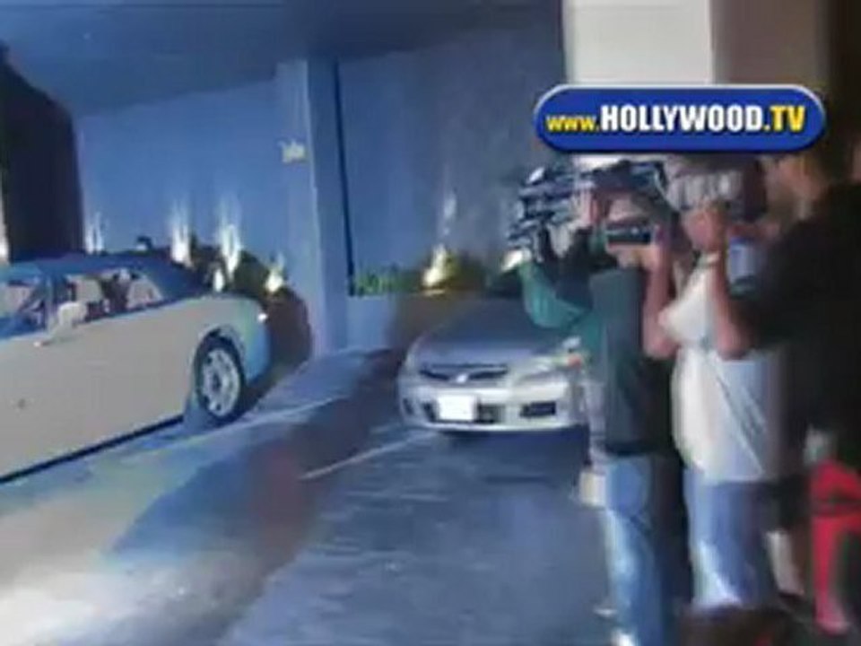 Eva Longoria And Tony Parker Leave The Thompson Hotel