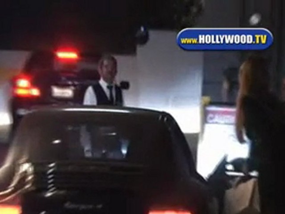 Lindsay Lohan And Sam Leave The Thompson Hotel