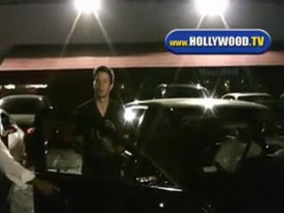 Mark Wahlberg Leaves Samantha Ronsons Birthday Party