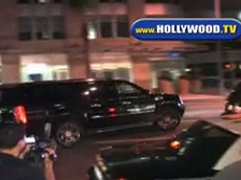 Britney Spears Leaves Thompson Hotel.