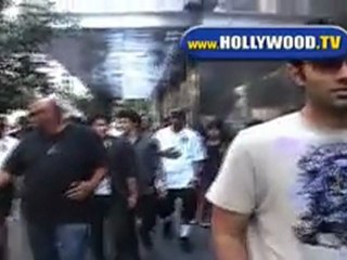 Jonas Brothers On Location in Los Angeles.