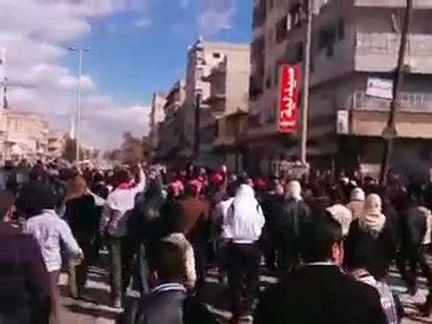 فري برس حلب الفردوس مظاهرة حاشدة جمعة روسيا تقتل اطفالنا 10 2 2012