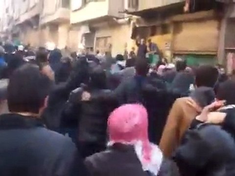 فري برس حلب الفردوس تشييع الشهيد دقة عالية 11 2 2012