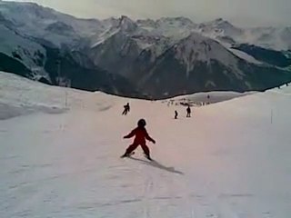 Ski avec papa