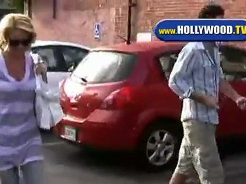 Katherine Heigl at a Hollywood Brazilian Restaurant