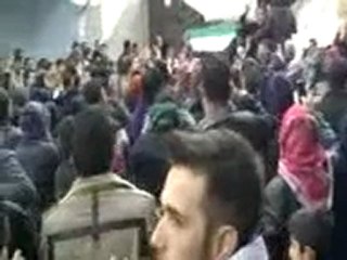 فري برس   حلب   مظاهرة الفردوس  10   2   2012