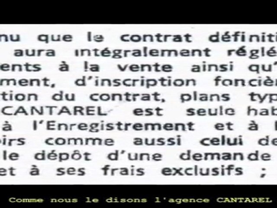 AGENCE IMMOBILIÈRE CANTAREL