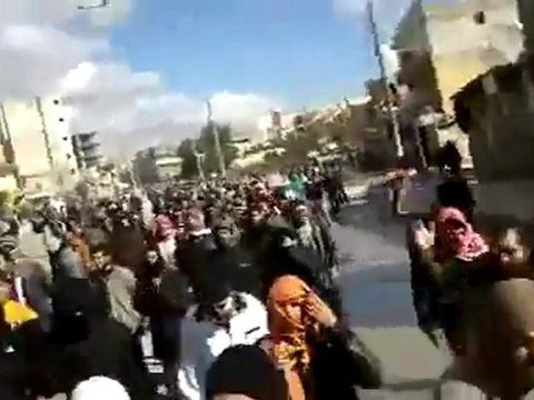 فري برس حلب حي المرجة جمعة النفير العام 10 2 2012
