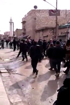 فري برس حلب المرجة مظاهرة جمعة روسيا تقتل اطفالنا 10 2 2012