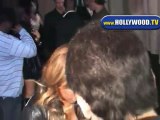 Melody Thornton Leaves Blackberry Storm Launch Party.