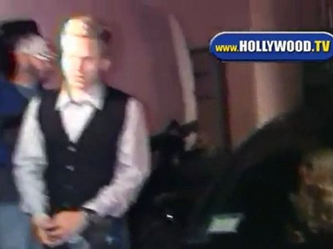 Heidi and Spencer Leave Kress Night Club.