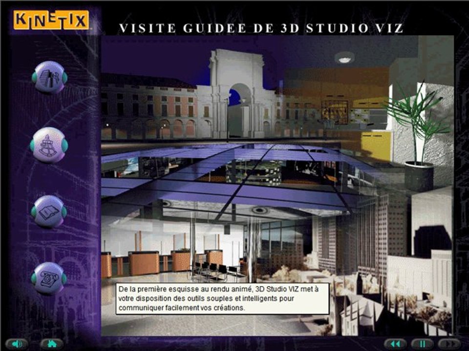 3D Studio VIZ demo