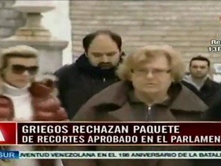 Grecia: partidos expulsaron a quienes no votaron por ajuste